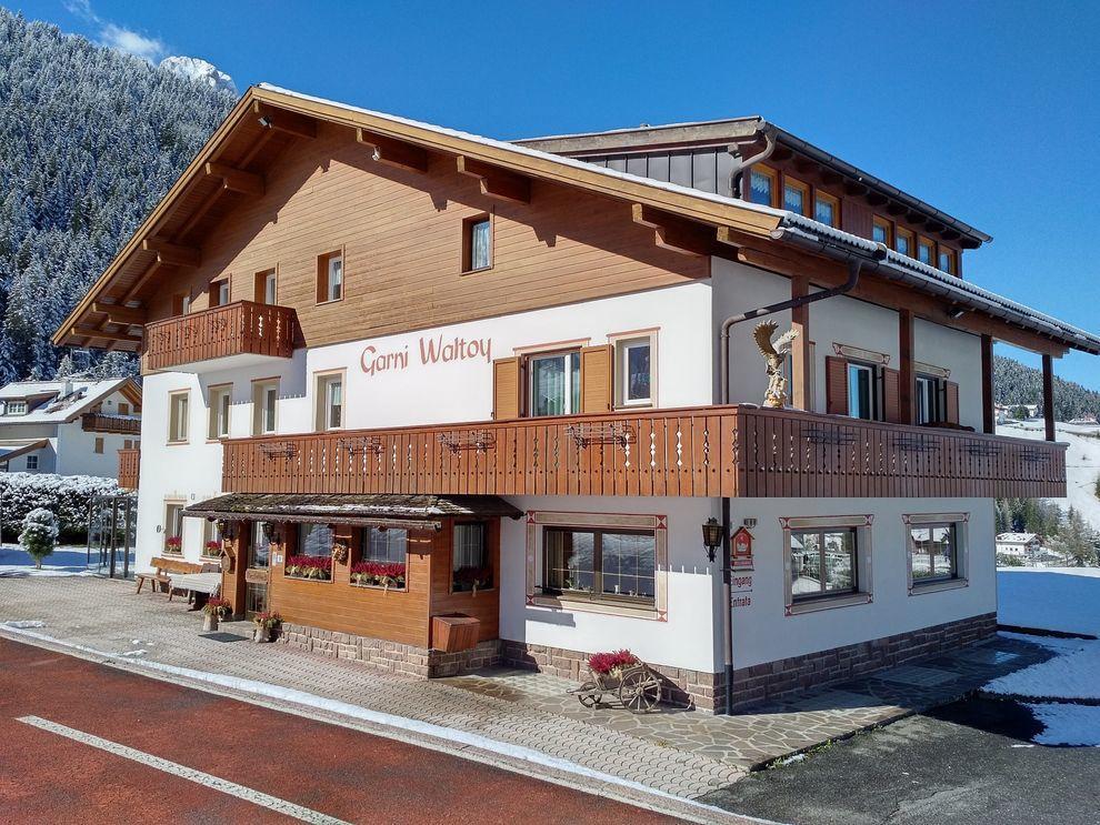 Garni Waltoy Hotel Selva di Val Gardena Bagian luar foto
